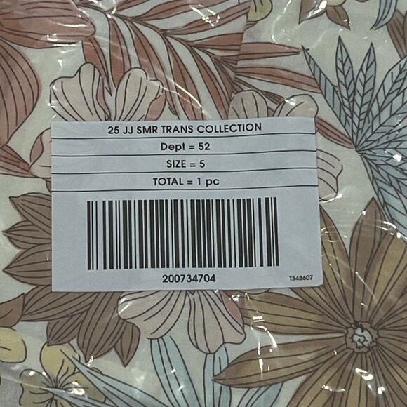 Janie and Jack Sun-washed Floral Sweetheart Cotton Summer Sundress, Girl’s 5 - Picture 5 of 9